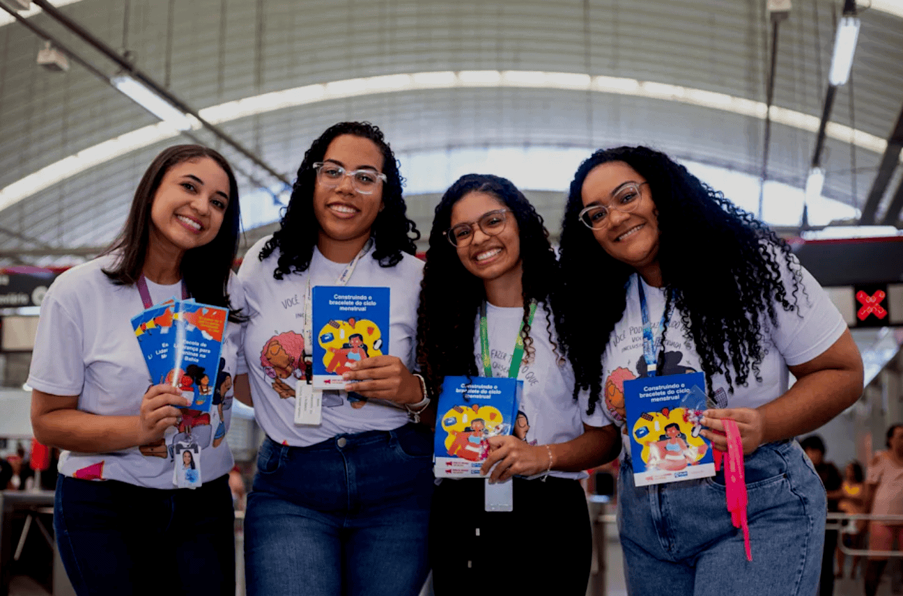 Plan International has worked with Kimberly-Clark in Brazil since 2020, reaching more than 1 million individuals