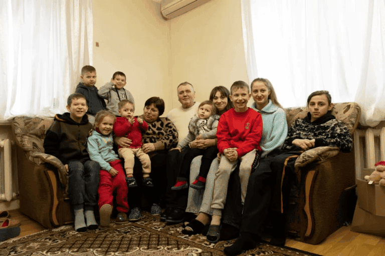 Ukraine’s lost children find a loving home
