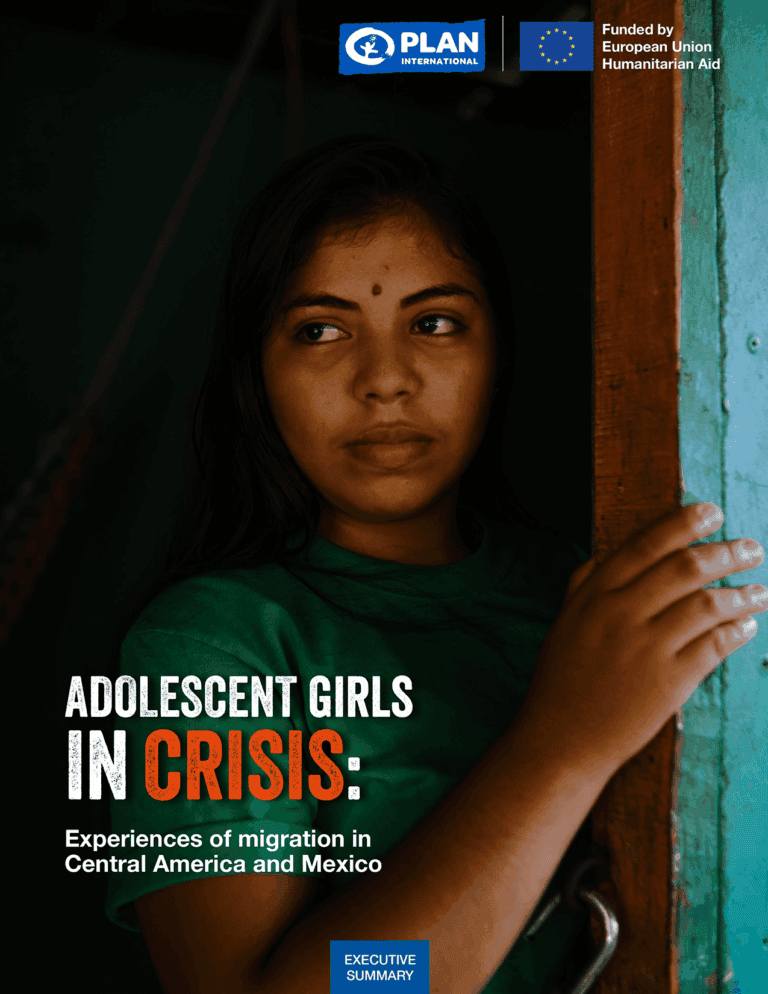 Adolescent girls in crisis: Experiences of migration in Central America and Mexico